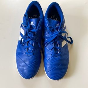 adidas Nemeziz 18.4 indoor soccer shoes, blue, Size 8 Male